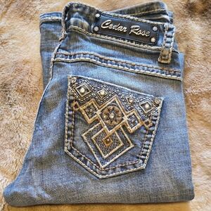 Cedar Rose Light Washed Jeans